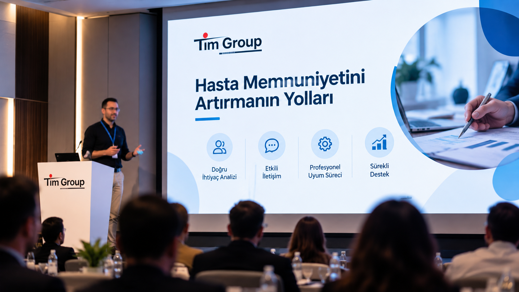 Tim Group eğitim ve teknik destek
